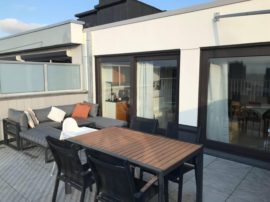 미들케르케 Penthouse Met Zeezicht En 2 Terrassen 아파트 외부 사진